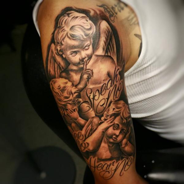 100 Cherub Tattoos: the Designs and Meanings