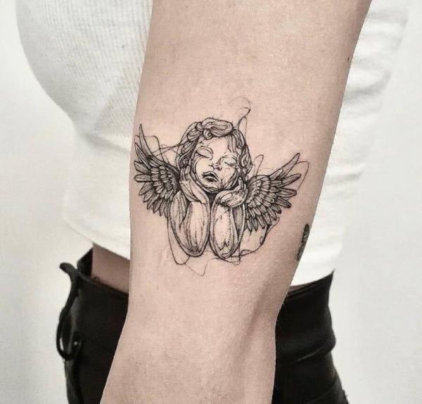 100 Cherub Tattoos: the Designs and Meanings