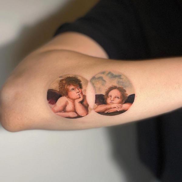 100 Cherub Tattoos: the Designs and Meanings