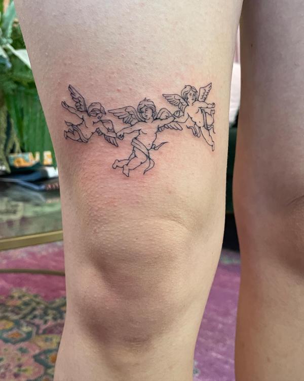 100 Cherub Tattoos: the Designs and Meanings