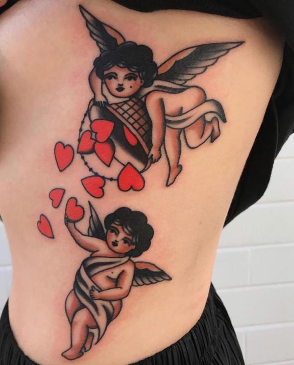 100 Cherub Tattoos: the Designs and Meanings