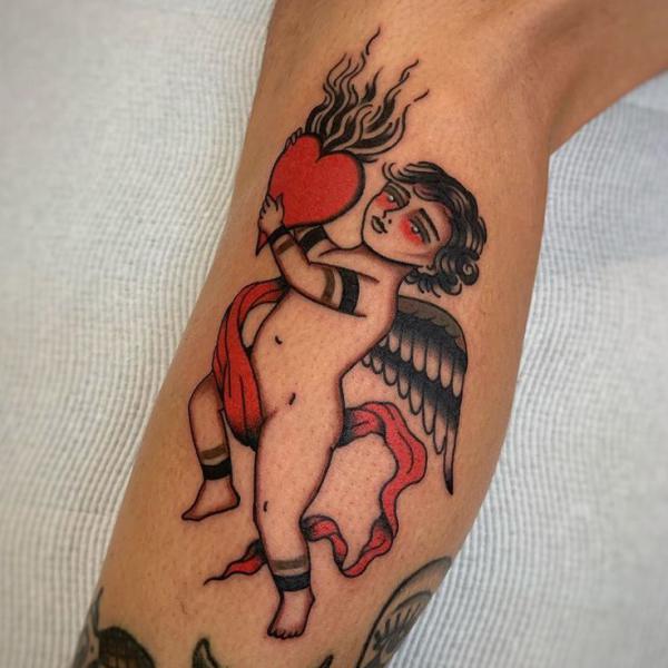 100 Cherub Tattoos: the Designs and Meanings