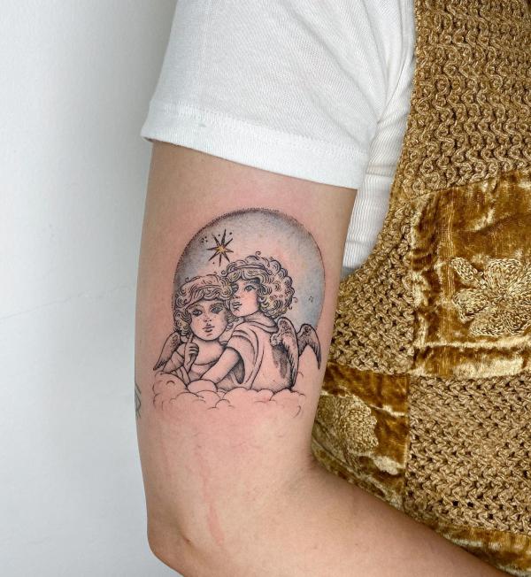 100 Cherub Tattoos: the Designs and Meanings