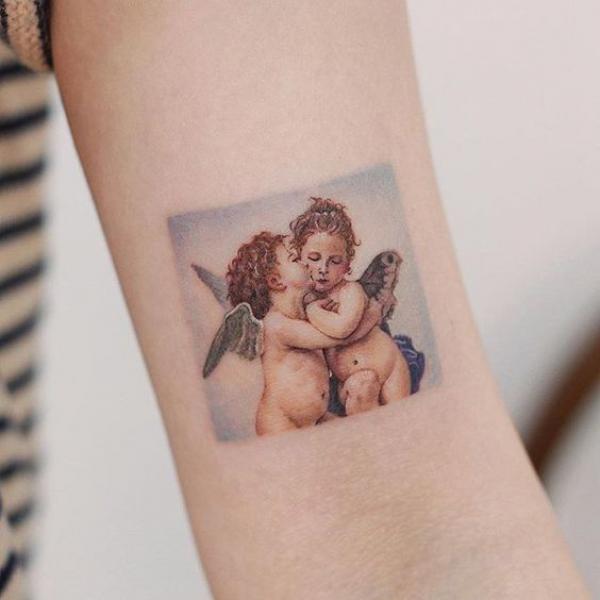 100 Cherub Tattoos: the Designs and Meanings