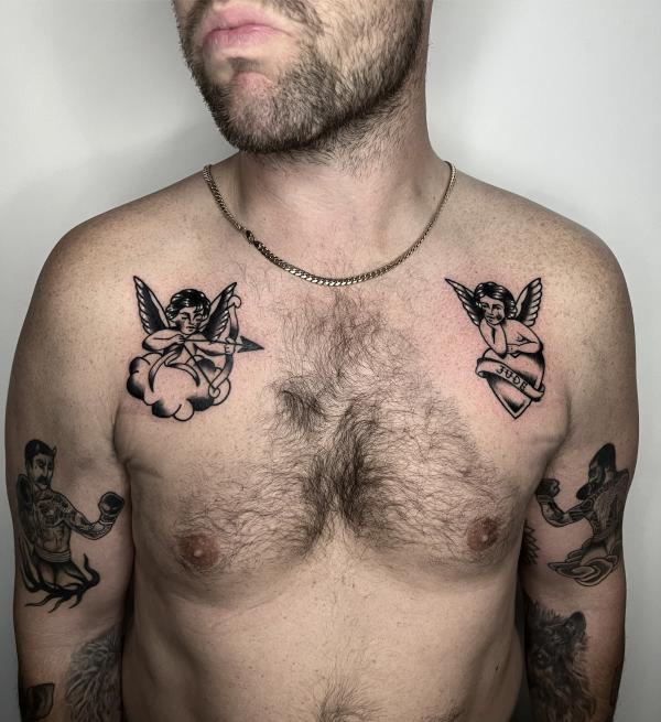 100 Cherub Tattoos: the Designs and Meanings