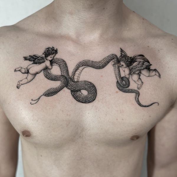 100 Cherub Tattoos: the Designs and Meanings