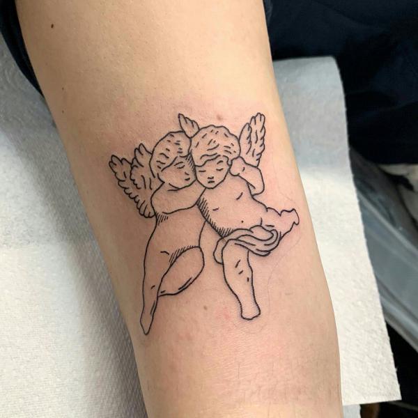 100 Cherub Tattoos: the Designs and Meanings