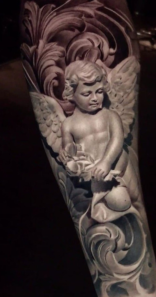 100 Cherub Tattoos: the Designs and Meanings