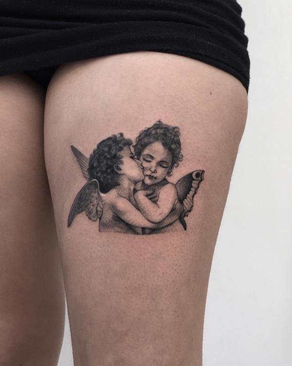100 Cherub Tattoos: the Designs and Meanings