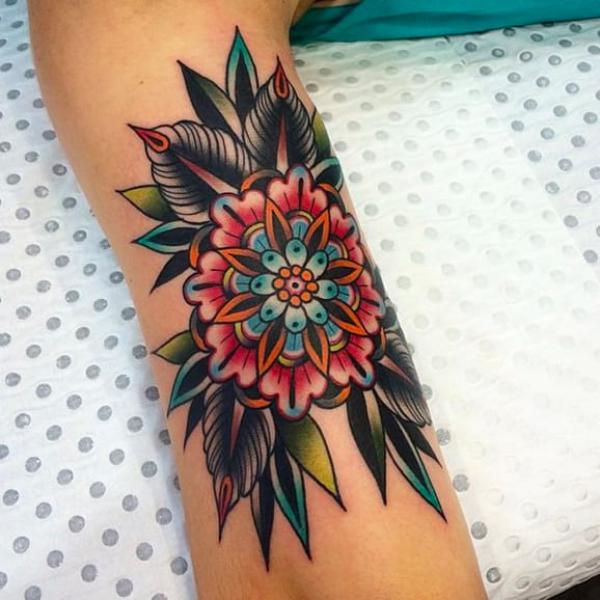 70 Colorful Dahlia Tattoo Designs with Meanings