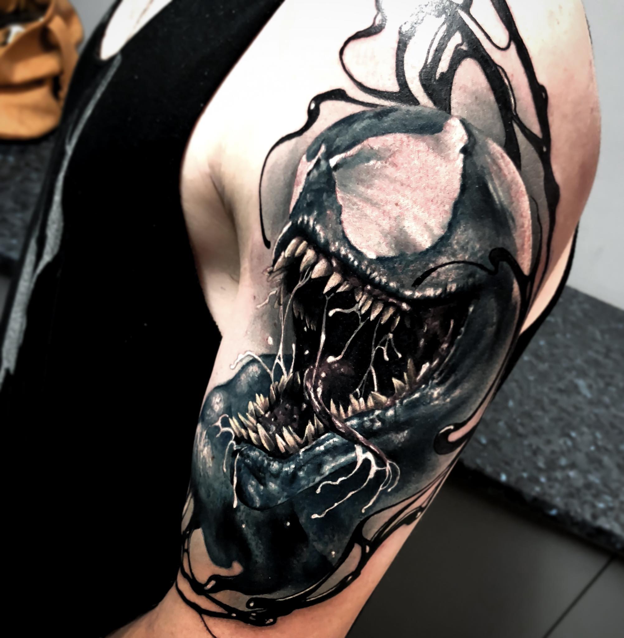 50 Venom Tattoo Designs: A Unique Statement of Artistry