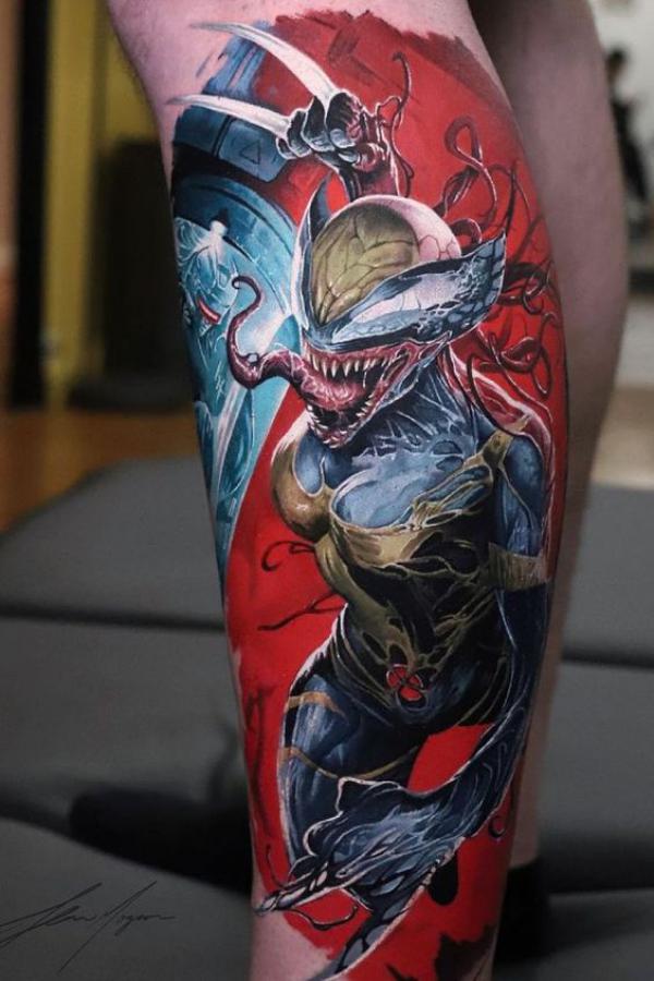 50 Venom Tattoo Designs: A Unique Statement of Artistry