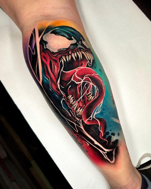 50 Venom Tattoo Designs: A Unique Statement of Artistry