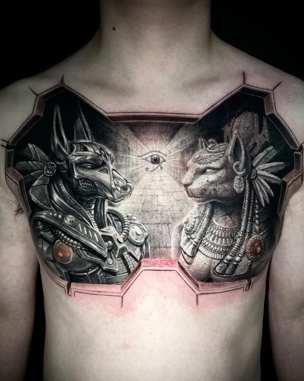140 Anubis Tattoo Design Ideas for your Inspiration