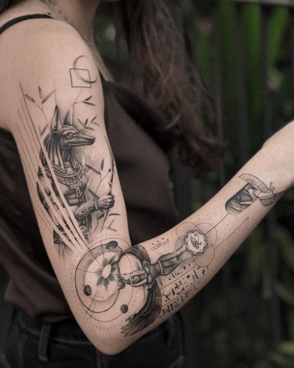 140 Anubis Tattoo Design Ideas for your Inspiration