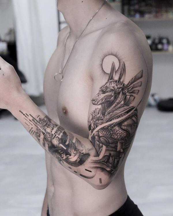 140 Anubis Tattoo Design Ideas for your Inspiration