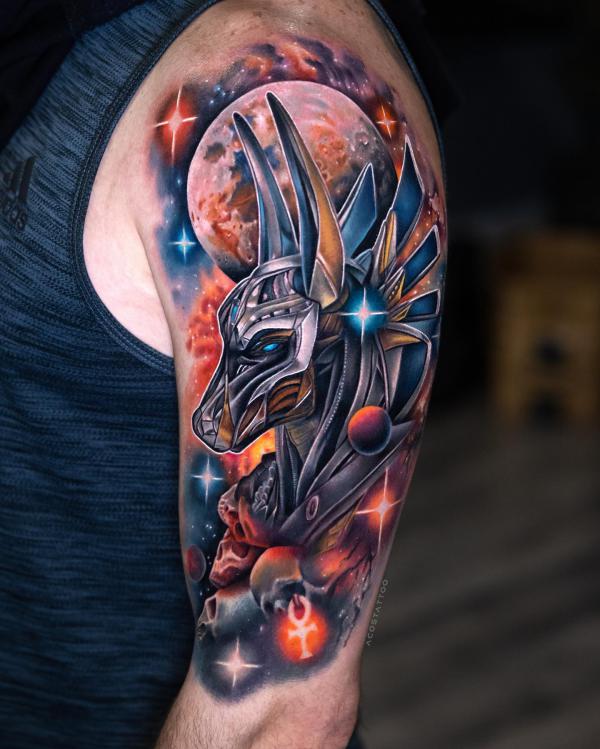 140 Anubis Tattoo Design Ideas for your Inspiration