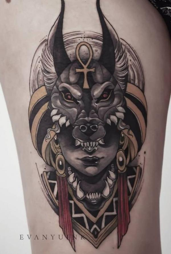 140 Anubis Tattoo Design Ideas for your Inspiration