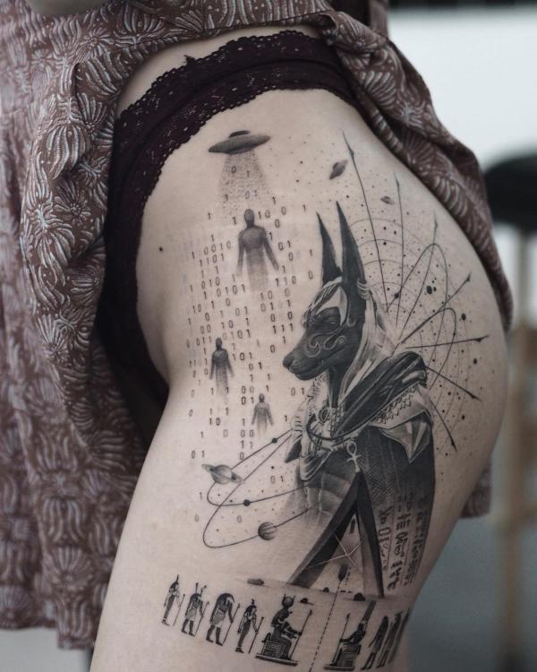 140 Anubis Tattoo Design Ideas for your Inspiration