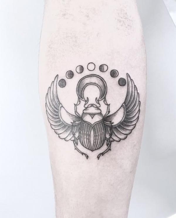 50+ Scarab Tattoo Design Ideas with Meaning