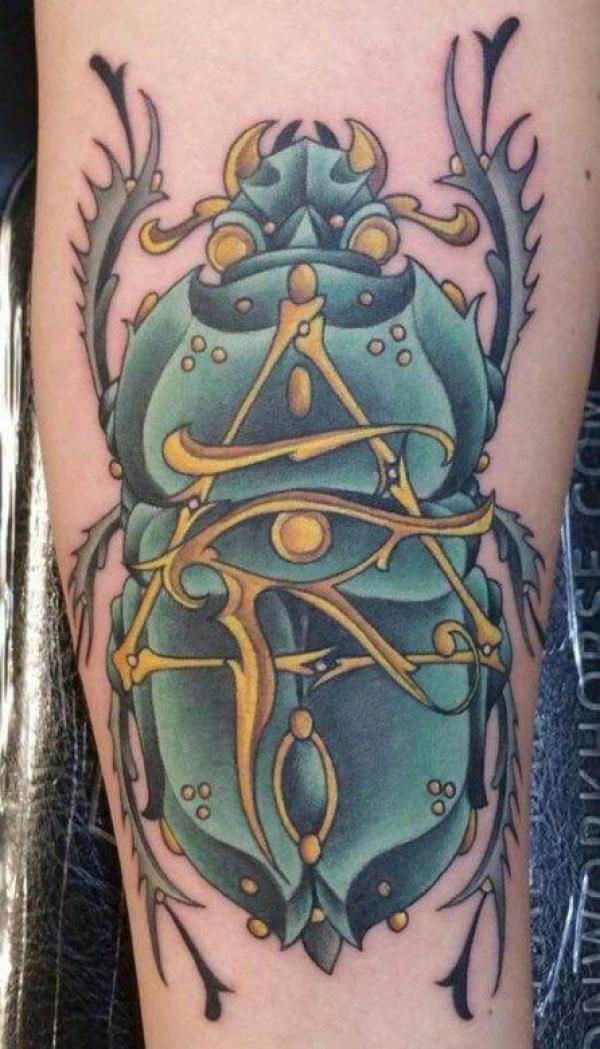 50+ Scarab Tattoo Design Ideas with Meaning