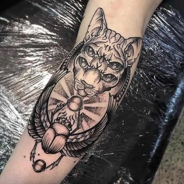 50+ Scarab Tattoo Design Ideas with Meaning