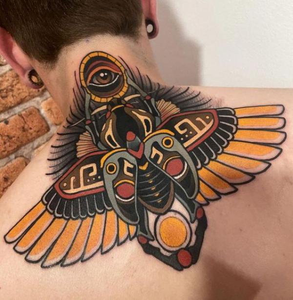 50+ Scarab Tattoo Design Ideas with Meaning