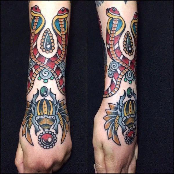 50+ Scarab Tattoo Design Ideas with Meaning