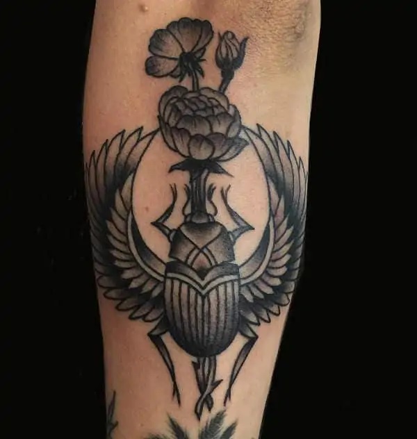 50+ Scarab Tattoo Design Ideas with Meaning