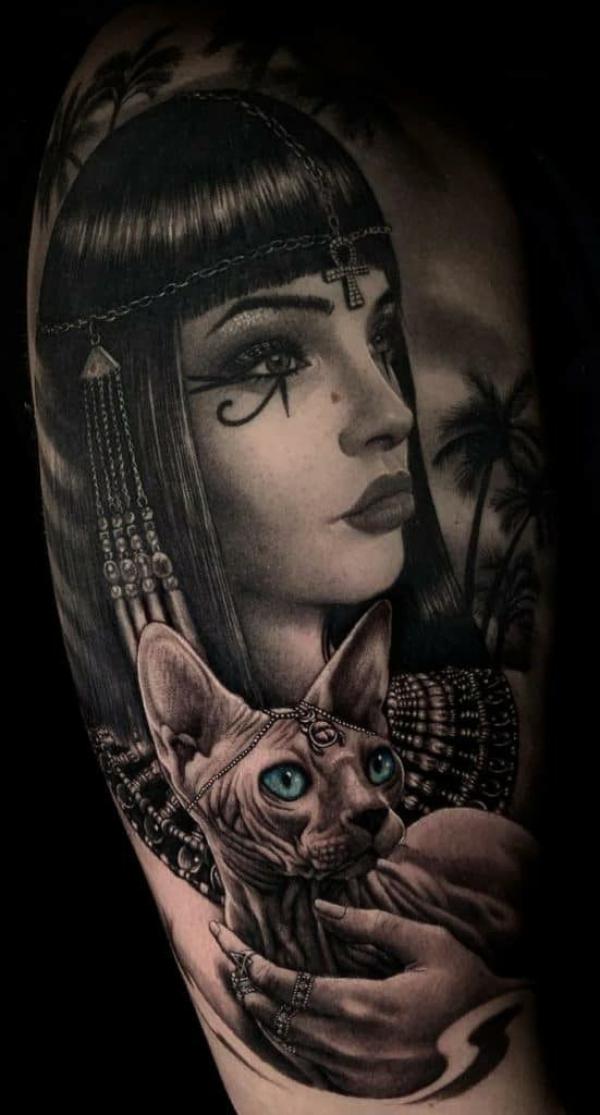 50+ Cleopatra Tattoo Designs with Meanings