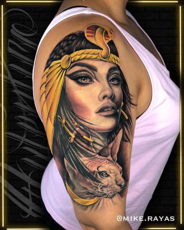 50+ Cleopatra Tattoo Designs with Meanings