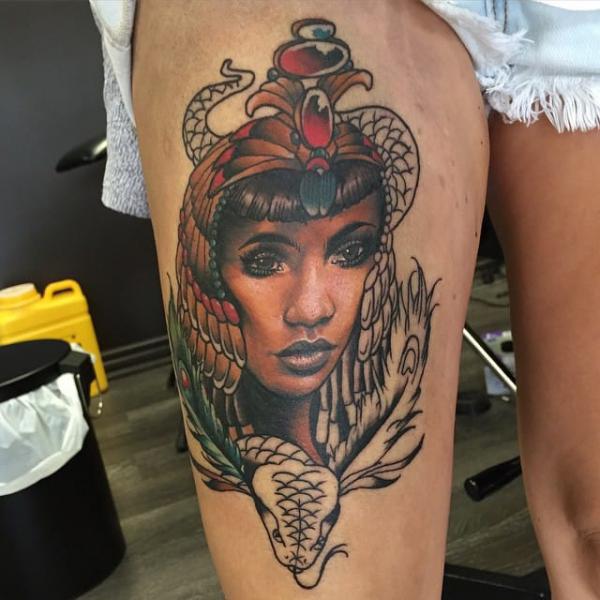 50+ Cleopatra Tattoo Designs with Meanings