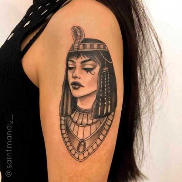 50+ Cleopatra Tattoo Designs with Meanings