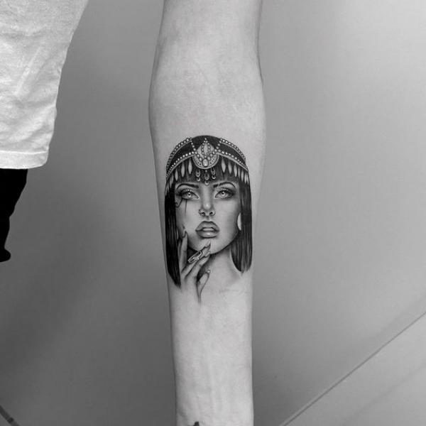50+ Cleopatra Tattoo Designs with Meanings