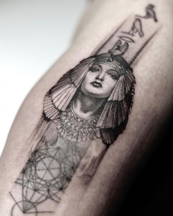 50+ Cleopatra Tattoo Designs with Meanings