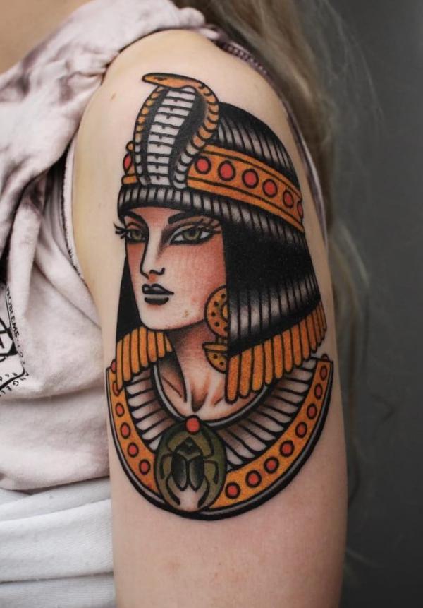 50+ Cleopatra Tattoo Designs with Meanings