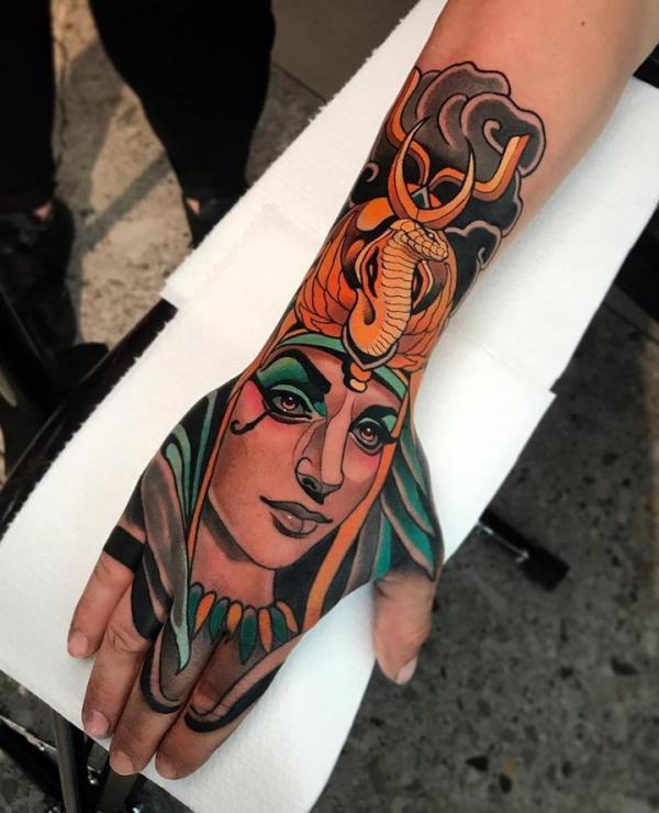 50+ Cleopatra Tattoo Designs with Meanings
