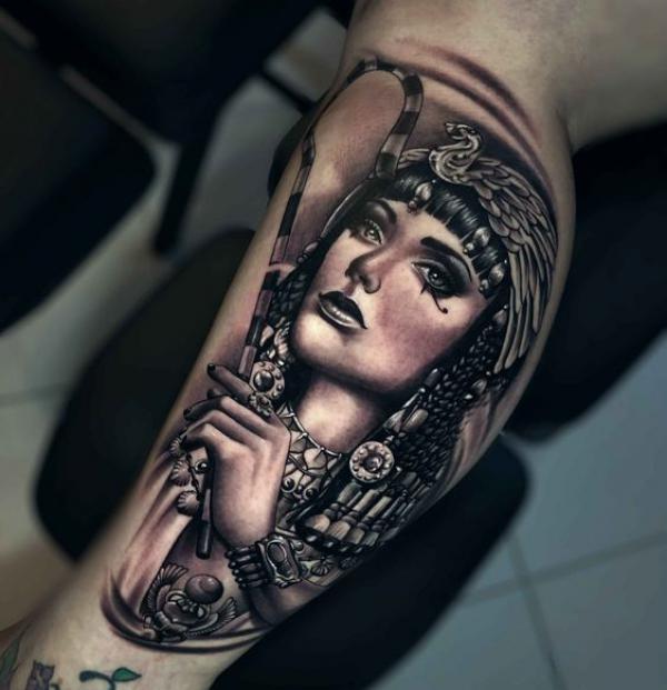 50+ Cleopatra Tattoo Designs with Meanings