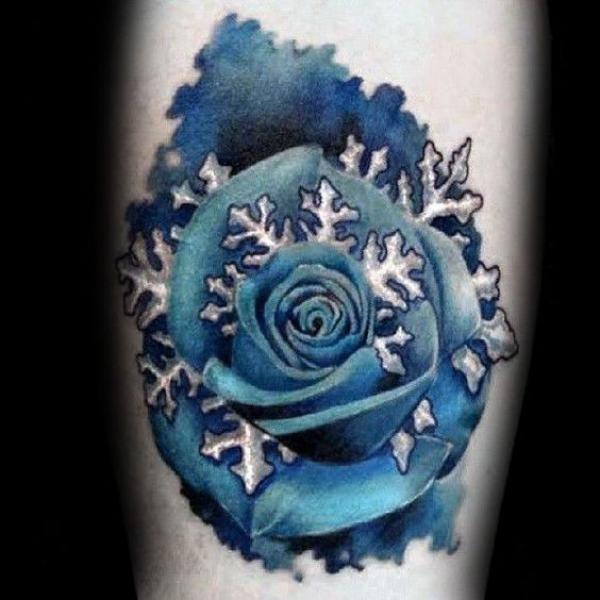 100 Snowflake tattoo Ideas for Your Winter Ink