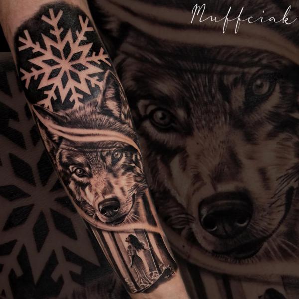 100 Snowflake tattoo Ideas for Your Winter Ink