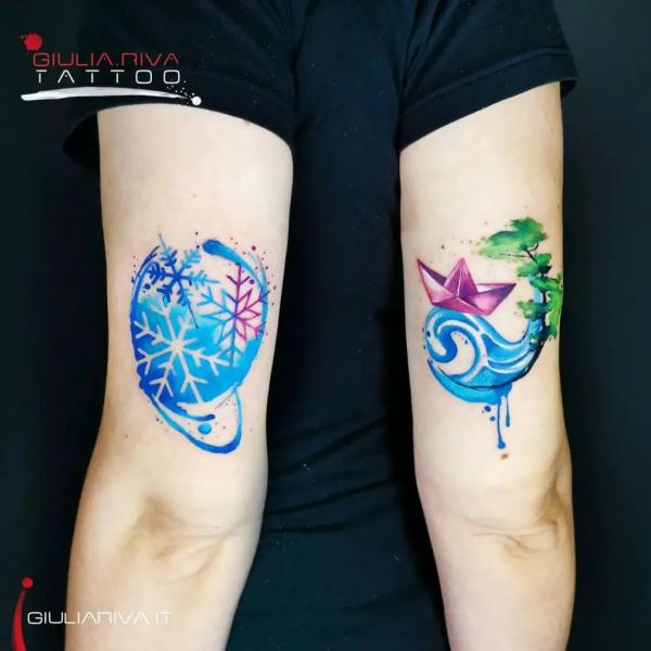 100 Snowflake tattoo Ideas for Your Winter Ink
