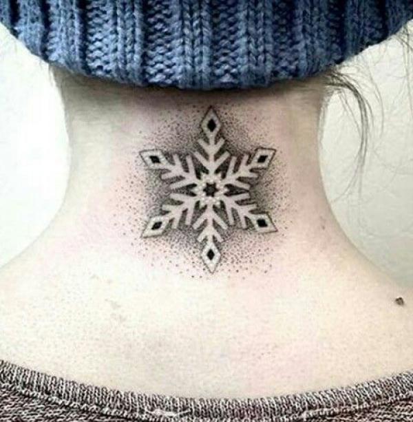 100 Snowflake tattoo Ideas for Your Winter Ink