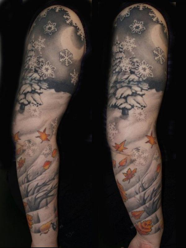 100 Snowflake tattoo Ideas for Your Winter Ink