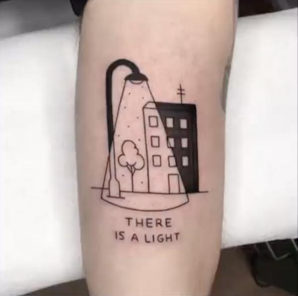 80+ Artistic Line Work Tattoo Designs