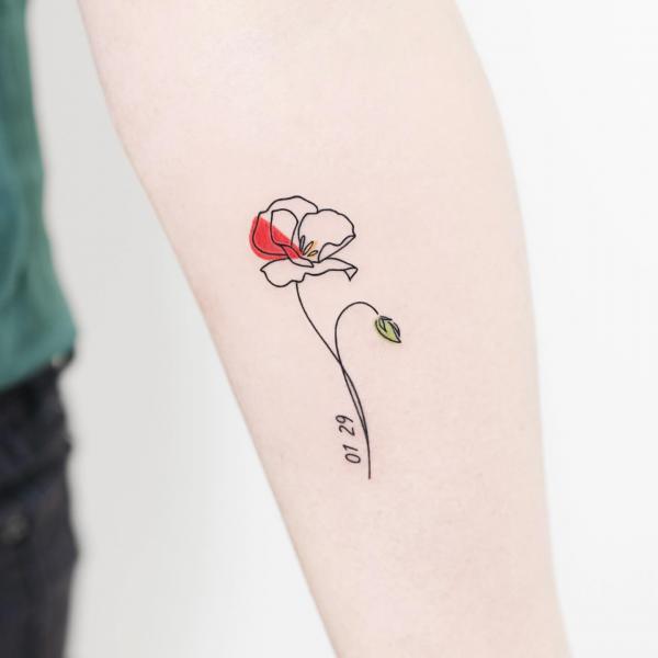 80+ Artistic Line Work Tattoo Designs