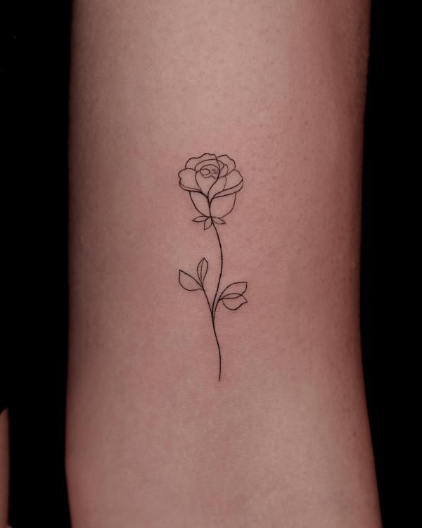 80+ Artistic Line Work Tattoo Designs