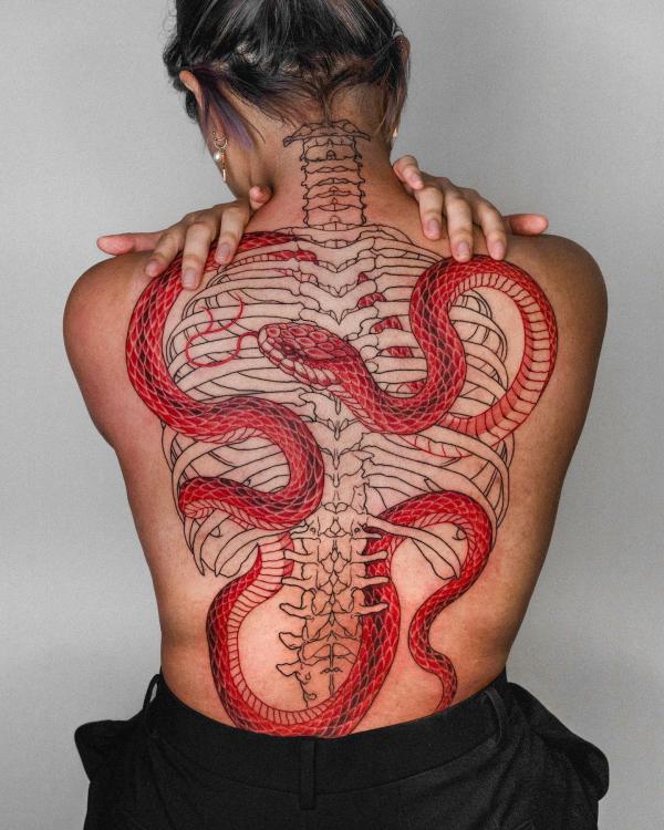 80+ Artistic Line Work Tattoo Designs