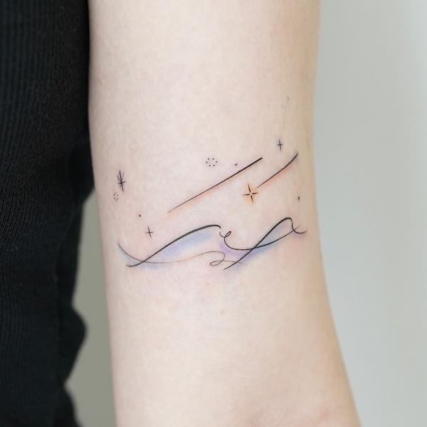 80+ Artistic Line Work Tattoo Designs