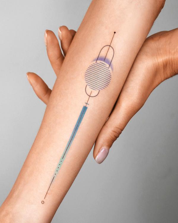 80+ Artistic Line Work Tattoo Designs