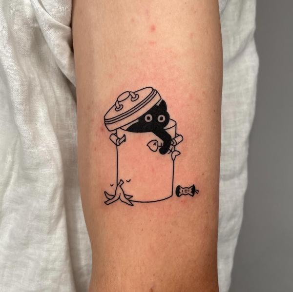 80+ Artistic Line Work Tattoo Designs
